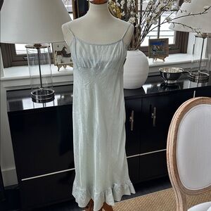 Dosa Mint Green Slip Dress S 💅